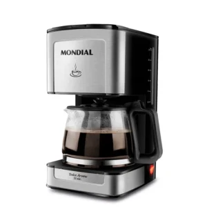 Cafeteira Elétrica Mondial Dolce Arome Cor Inox (C-44-32X-SI) - 127V