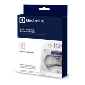 Limpa Máquina de Lavar Roupas Electrolux 200ml Remove Sujeiras e Resíduos