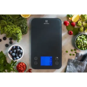 Balança Digital de Cozinha Electrolux de Vidro com App Nutricional