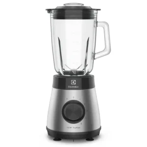 Liquidificador Electrolux 700w 1,5L Experience com Copo de Vidro e Tecnologia TruFlow™ Cor Inox Preto (EBS30) - 127V