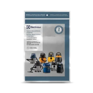Kit 3 Sacos para aspirador de pó Electrolux - Modelos A10, Acqua Power e Gt2000 (CSE10)