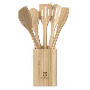 Kit de Utensílios de Bambu Electrolux com 6 peças
