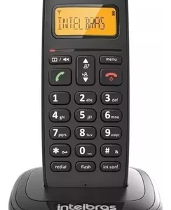 Telefone Sem Fio Intelbras TS 2510 Preto Bivolt
