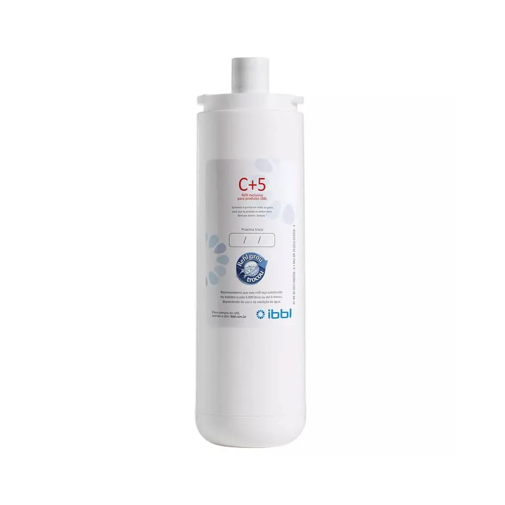 Refil C+5 Filtro Purificador IBBL FR600 Original Branco